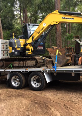 Commercial Excavator Hire Sunshine Coast